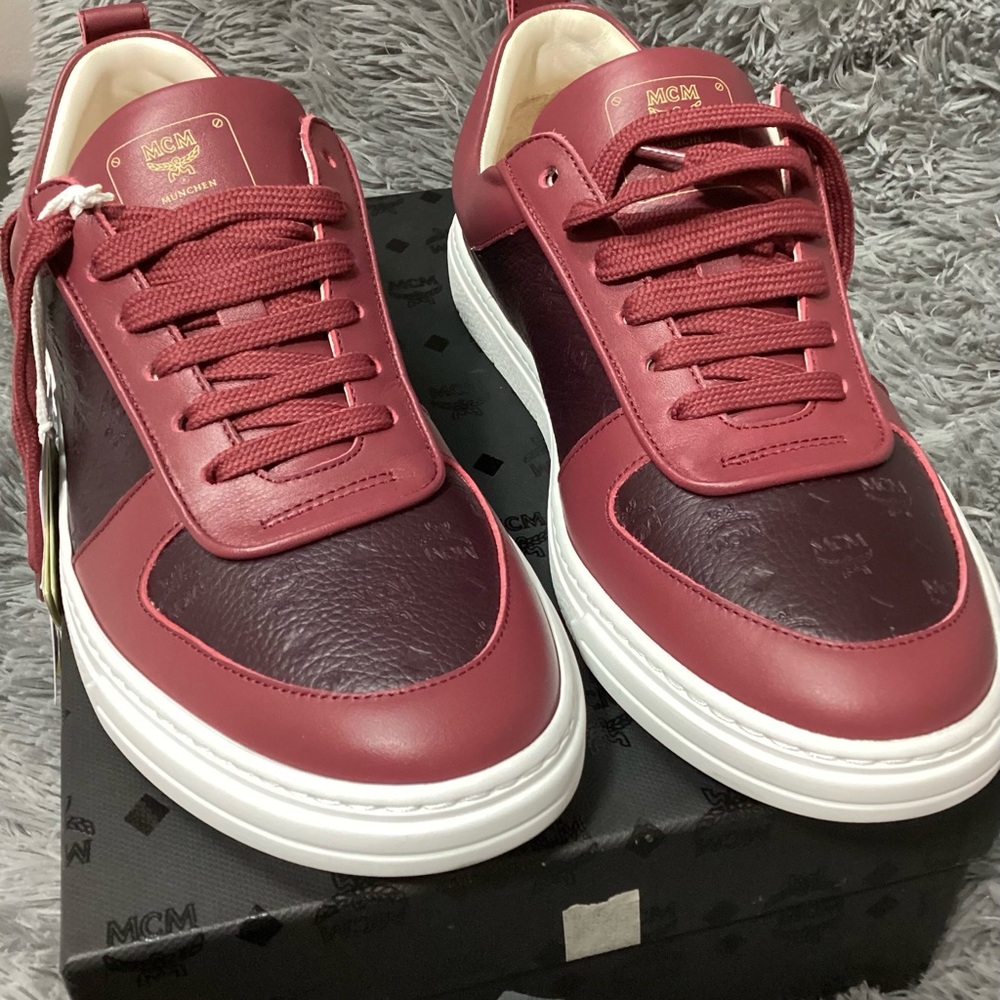 ****SOLD****MCM BRAND NEW NEVER WORN SNEAKERS